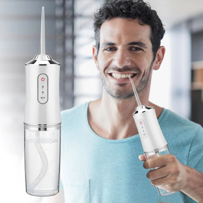 Irrigador oral portátil  USB Recarregável